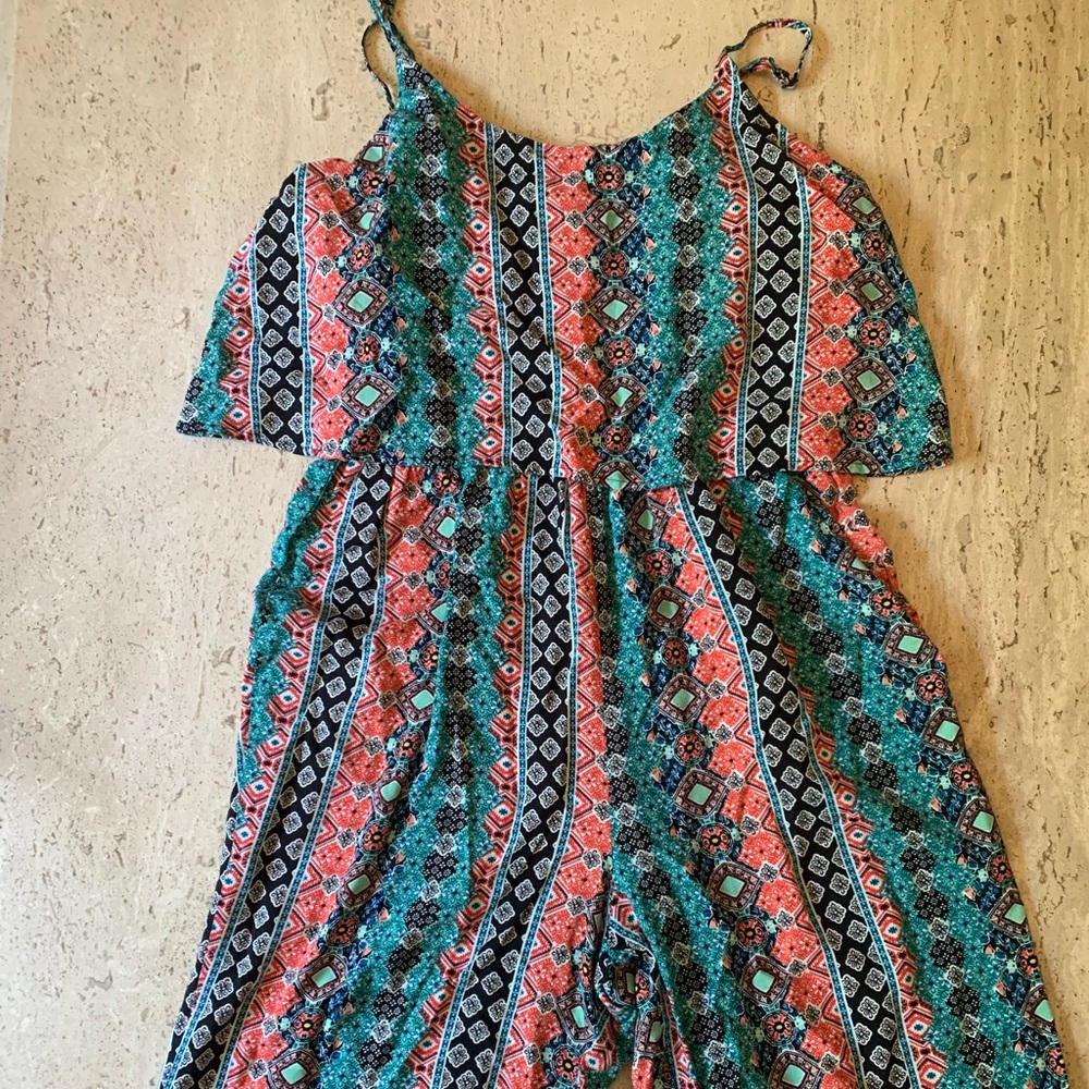 Rue21 Colorful Pants Romper